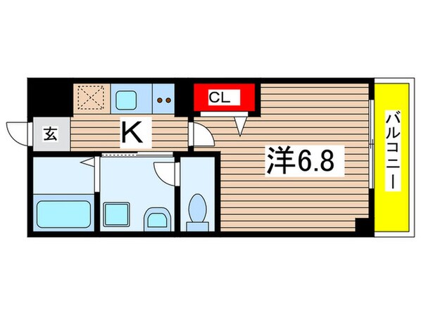 パークハウス大井戸の物件間取画像